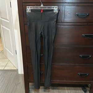 SPANX Faux Leather Leggings